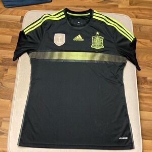 adidas Spain soccer jersey 2010 World Cup champions men’s size medium